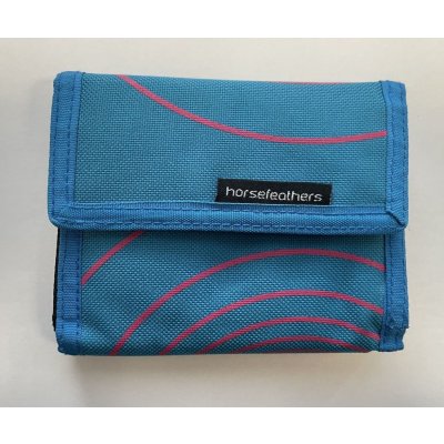 HORSEFEATHERS EMOTION WALLET Blue – Zboží Mobilmania