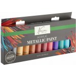 Grafix akrylové metalické barvy 12 ks 36 ml – Zboží Mobilmania
