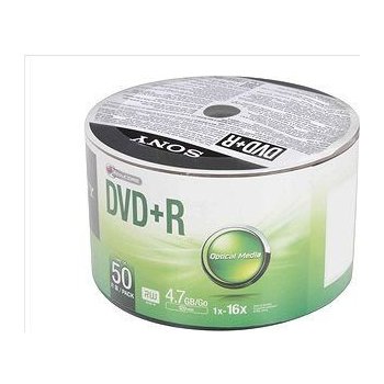 Sony DVD+R 4,7GB 16x, spindle, 50ks (50DPR47SP)