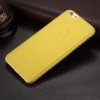 Pouzdro a kryt na mobilní telefon Apple Pouzdro SES Ultratenké plastové Apple iPhone 6/6S - žluté