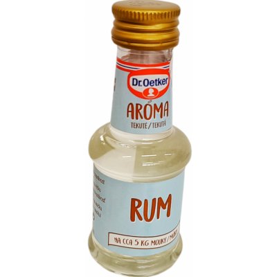 Dr. Oetker Aroma rum 38 ml – Zboží Dáma