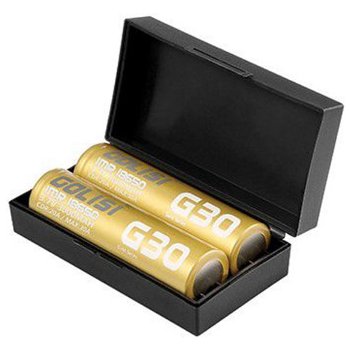 Golisi baterie G30 IMR 18650 / 20A 3000mAh 2ks + pouzdro