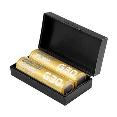 Golisi baterie G30 IMR 18650 / 20A 3000mAh 2ks + pouzdro