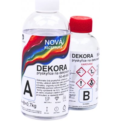 DEKORA 50-48-660 čirá A+B: 0,7 kg – Hledejceny.cz
