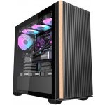 Darkflash DS900WS black + 4 fans – Zboží Živě