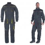 Cerva EMERTON Stretch Odolná strečová kombinéza černá/žlutá – Zboží Dáma