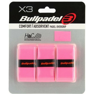 Bullpadel HaC Overgrip GB 1201 3 ks rosa fluor – Zbozi.Blesk.cz