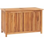 Nabytek XL Zahradní úložný box 90 x 50 x 58 cm masivní teakové dřevo – Zboží Mobilmania