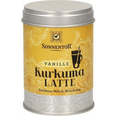 Sonnentor Kurkuma Latte bio vanilka 60 g – Sleviste.cz