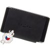 Peněženka FIXED Tiny Wallet kožená peněženka z pravé hovězí kůže Torcello černá FIXW-STN-BK