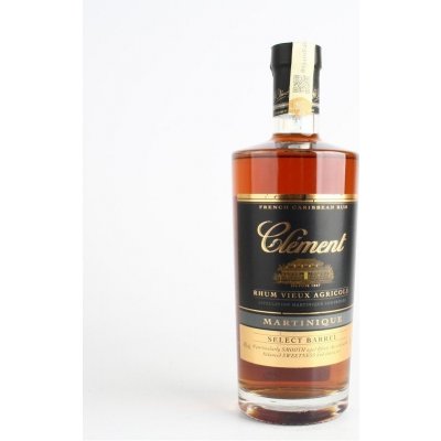 Clément Select Barrel 3y 40% 0,7 l (holá láhev) – Zbozi.Blesk.cz