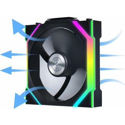 Lian Li UNI FAN SL Wireless 120 Reverse Blade Black 3 ks 12RSL1W3B – Hledejceny.cz