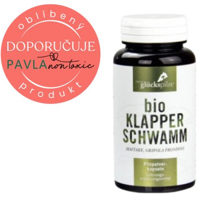 Tyroler Glückspilze Trsnatec lupenitý prášek Bio Grifola Frondosa Maitake Organic Powder kapsle 120 ks – Hledejceny.cz