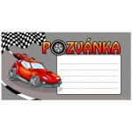 Dětská pozvánka na párty - Auto, bal. 10 ks – Hledejceny.cz