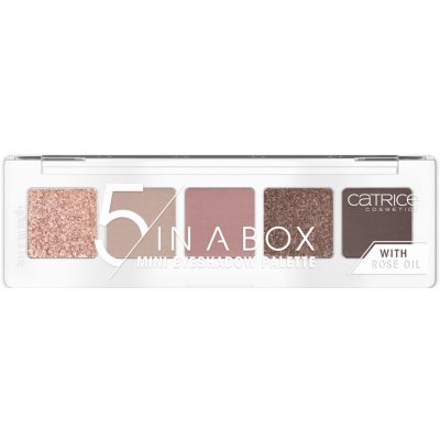 Catrice 5 In A Box Palette Paletka očních stínů 020 Soft Rose Look 4 g – Zbozi.Blesk.cz