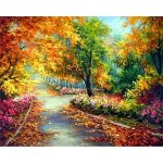 Malování podle čísel Podzimní krajina – Zboží Dáma