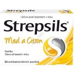 STREPSILS MED A CITRON ORM 0,6MG/1,2MG PAS 24 – Hledejceny.cz