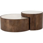 Eleonora Hazel 55/79 cm béžový mramor 2 ks – Zboží Mobilmania