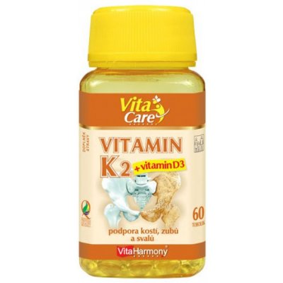 Vitaharmony Vitamin K2 60 tablet – Zboží Mobilmania