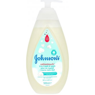 Johnson & Johnson Cottontouch koupel a mycí gel 2v1 500 ml – Zboží Dáma