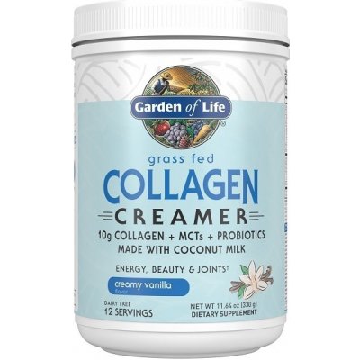Garden of Life Collagen Creamer Vanilka 330 g – Zboží Mobilmania