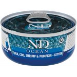 N&D Cat Ocean Kitten Tuna & Cod & Shrimp & Pumpkin 70 g – Hledejceny.cz