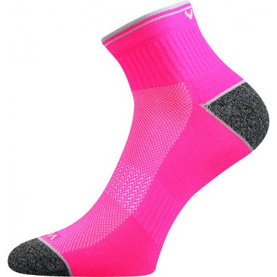 VoXX Sportovní ponožky RAY 3 páry stejné barvy Neon růžová