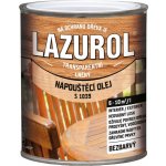 Barvy a laky Hostivař Lazurol napouštěcí olej S1039 0,75 l – Zboží Mobilmania