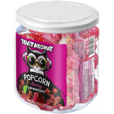 Popcorn Cherry caramelized 70 g – Zboží Dáma