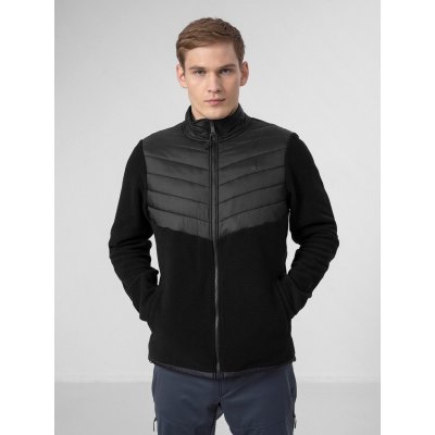 4F-MENS FLEECE PLM014A-20S-DEEP BLACK Černá