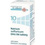 NATRIUM SULFURICUM DHU POR D6 TBL NOB 200 – Sleviste.cz