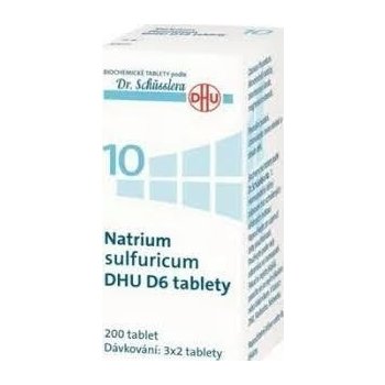 NATRIUM SULFURICUM DHU POR D6 TBL NOB 200