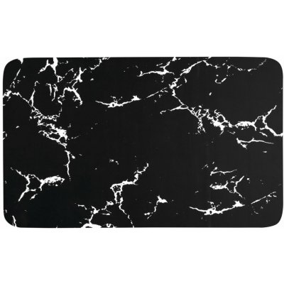 Aqualine PCD011 černá/mramor 50 x 80 cm – Zbozi.Blesk.cz
