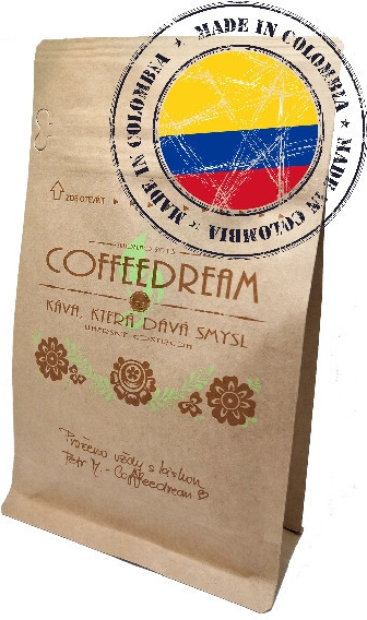 Coffeedream Kolumbie Excelso Medellin Kava A43 0,5 kg