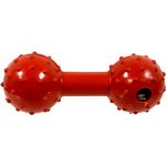 Trixie Gumová činka s rolničkou červená 12 cm – Hledejceny.cz