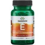 Swanson Natural Vitamin E 400 IU 100 softgelových kapslí – Hledejceny.cz
