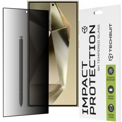 Techsuit 111D privátní celolepící sklo Samsung Galaxy S24 Ultra Černá 147863 – Zboží Živě