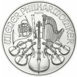 Münze Österreich Platinová mince Philharmoniker 2024 1/25 oz – Zbozi.Blesk.cz