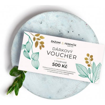 Dárkový voucher ZAZUMi a Ferenčík na 500 Kč – Zboží Mobilmania