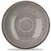 mísa a miska Churchill 1795 Stonecast Peppercorn grey 18,2 cm miska ručně zdobená