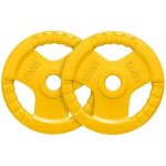 Gorilla Sports litinové jádro s gumovým povrchem 15 kg 390 mm 2 ks – Hledejceny.cz