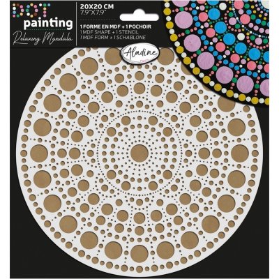 Aladine Sada na tečkování 10 cm Mandala 4 – Zboží Dáma