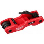 Milwaukee sada skládacích metrických imbusových klíčů 8 ks 4932480978 – Zboží Dáma