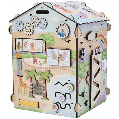 BusyKids Activity board Domeček ZOO – Hledejceny.cz