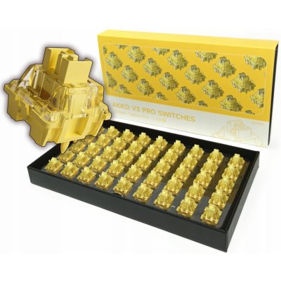 Akko V3 Pro Cream Yellow 45 ks – Zboží Živě