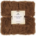 Springos Deka dvouvrstvá Lotus hnědá 200x220 – Zboží Mobilmania