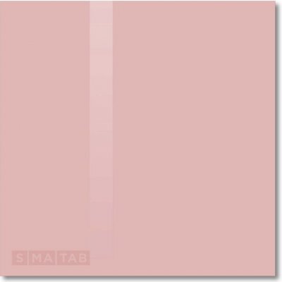 Smatab® Růžová tělová skleněná pracovní a kancelářská tabule - 40 × 60 cm
