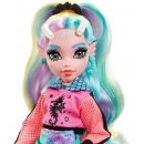 Mattel Monster High Lagoona Blue Doll With Colorful Streaked Hair And Pet Piranha