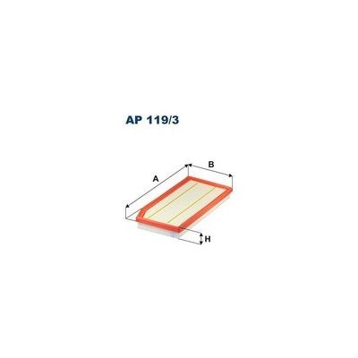 Vzduchový filtr FILTRON AP 119/3 – Hledejceny.cz