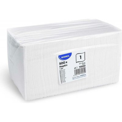 GASTRO ubrousky papírové EKO 1vrst. bílé 30x30cm – Hledejceny.cz